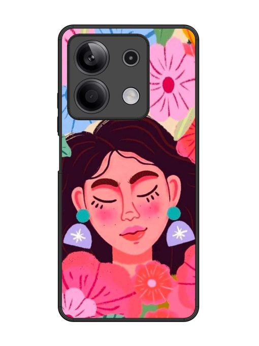 Blooming Serenity Glossy Soft Edge Case for Xiaomi Redmi Note 13 (5G) Chachhi