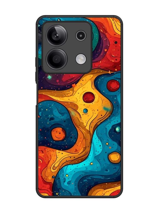 Cosmic Swirl Glossy Soft Edge Case for Xiaomi Redmi Note 13 (5G) Chachhi