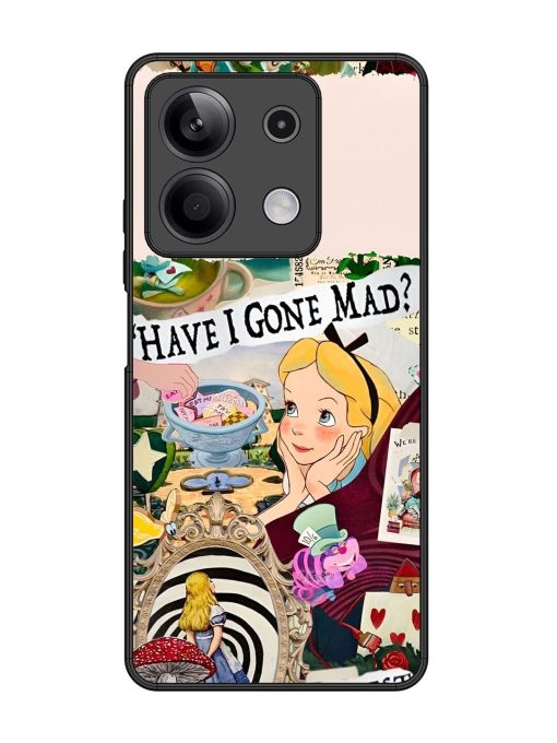 Mad Hatter'S Collage Glossy Soft Edge Case for Xiaomi Redmi Note 13 (5G) Chachhi