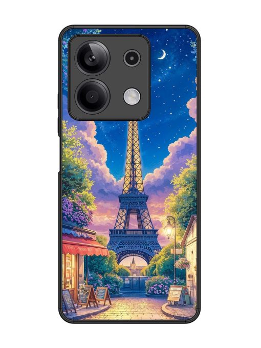 Twilight In Paris Glossy Soft Edge Case for Xiaomi Redmi Note 13 (5G) Chachhi