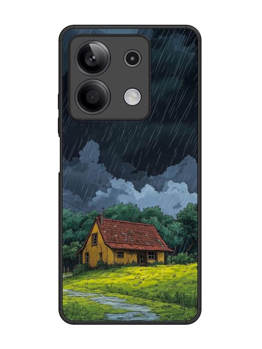 Rainy Day Retreat Glossy Soft Edge Case for Xiaomi Redmi Note 13 (5G) Chachhi