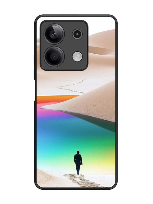 Desert Dreams Glossy Soft Edge Case for Xiaomi Redmi Note 13 (5G) Chachhi