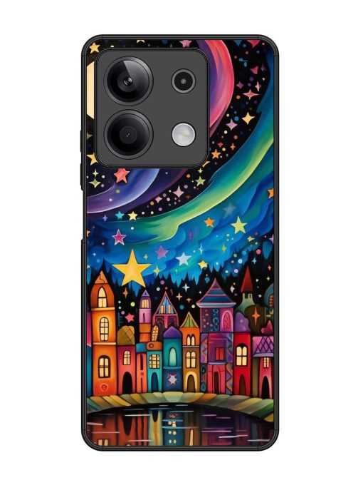 Starlit Village Glossy Soft Edge Case for Xiaomi Redmi Note 13 (5G) Chachhi