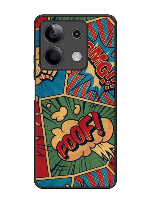 Comic Book Chaos Glossy Soft Edge Case for Xiaomi Redmi Note 13 (5G) Chachhi