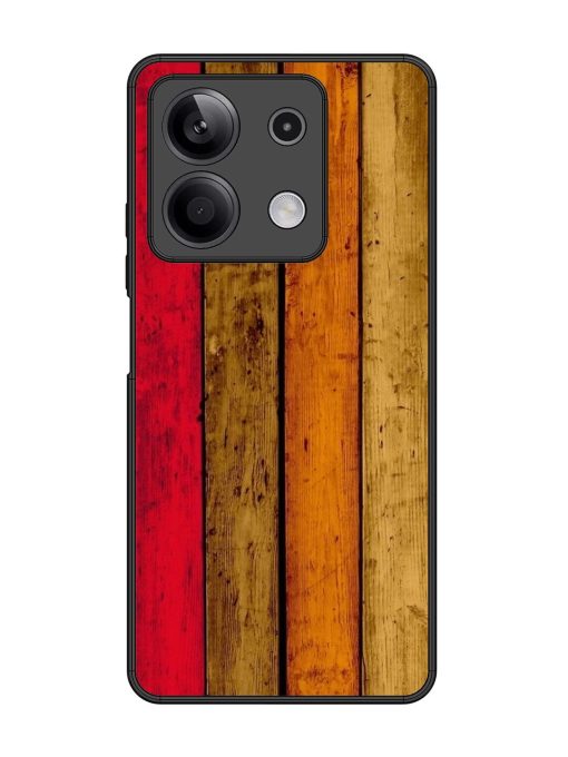 Colorful Woodgrain Glossy Soft Edge Case for Xiaomi Redmi Note 13 (5G) Chachhi