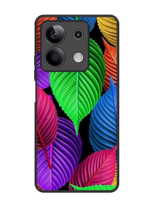 Rainbow Leaf Symphony Glossy Soft Edge Case for Xiaomi Redmi Note 13 (5G) Chachhi