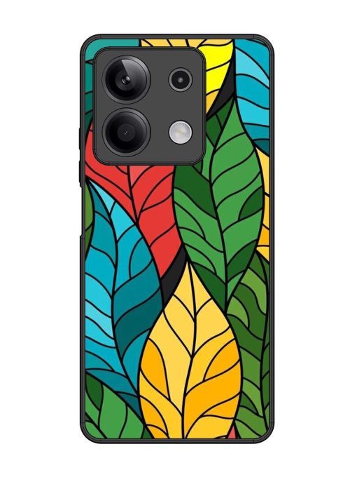 Foliage Fiesta Glossy Soft Edge Case for Xiaomi Redmi Note 13 (5G) Chachhi