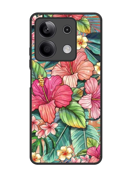 Tropical Tapestry Glossy Soft Edge Case for Xiaomi Redmi Note 13 (5G) Chachhi