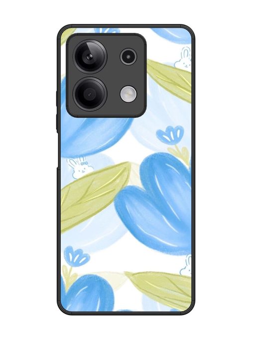 Bunny'S Blue Garden Glossy Soft Edge Case for Xiaomi Redmi Note 13 (5G) Chachhi