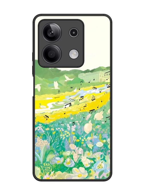 Melody In Bloom Glossy Soft Edge Case for Xiaomi Redmi Note 13 (5G) Chachhi