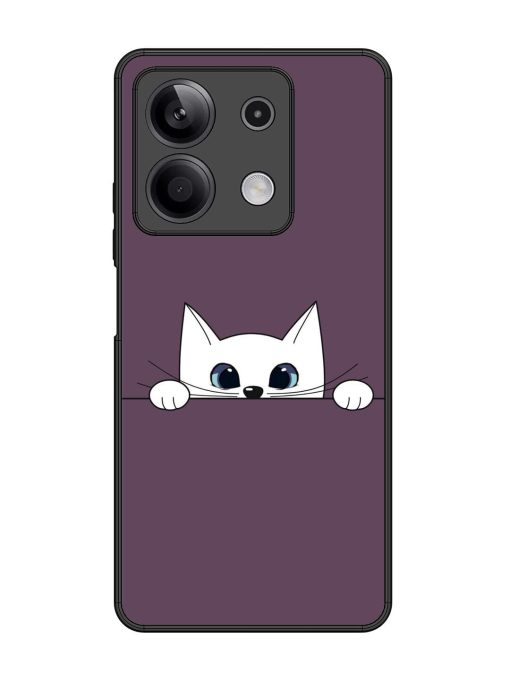 Peek-A-Boo Kitty Glossy Soft Edge Case for Xiaomi Redmi Note 13 (5G) Chachhi