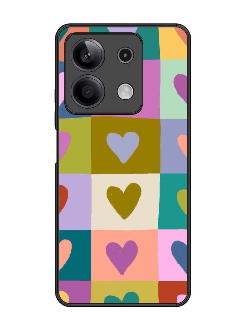 Box Of Hearts Glossy Soft Edge Case for Xiaomi Redmi Note 13 (5G) Chachhi