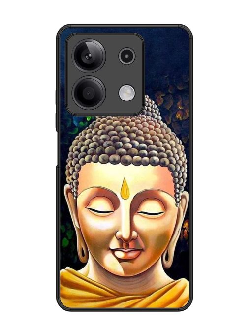 Buddha Face Glossy Soft Edge Case for Xiaomi Redmi Note 13 (5G) Chachhi