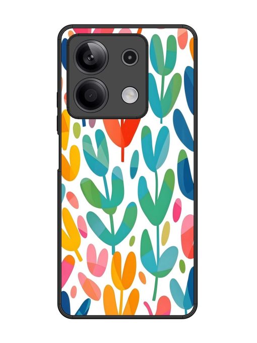 Rainbow Of Blooms Glossy Soft Edge Case for Xiaomi Redmi Note 13 (5G)