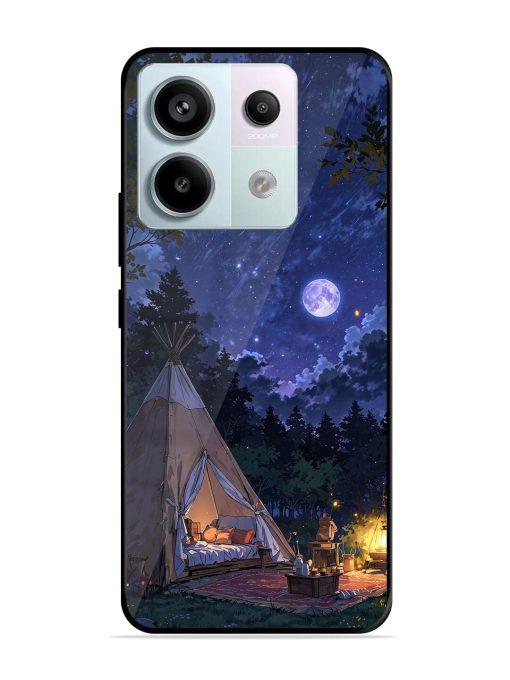 Moonlight Camping Glossy Soft Edge Case for Xiaomi Redmi Note 13 Pro (5G)