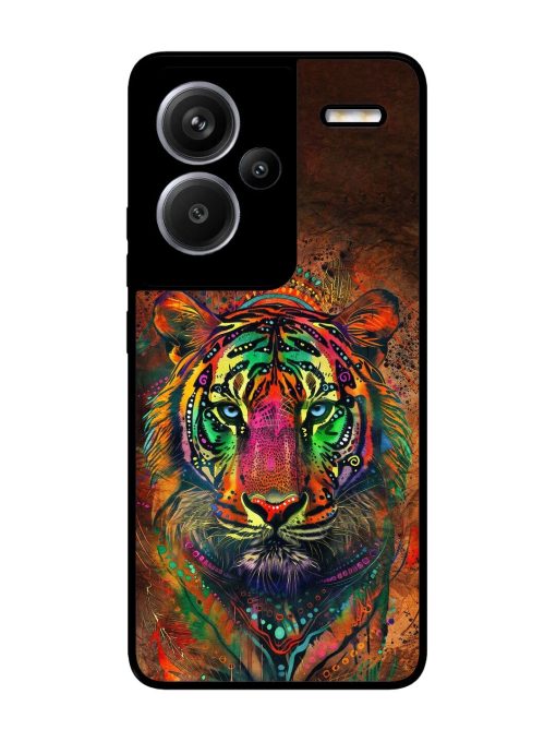 Cosmic Tiger Glossy Soft Edge Case for Xiaomi Redmi Note 13 Pro Plus (5G) Chachhi