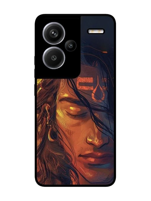 Tranquil Shiva Glossy Soft Edge Case for Xiaomi Redmi Note 13 Pro Plus (5G) Chachhi