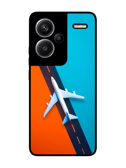 Skyward Bound Glossy Soft Edge Case for Xiaomi Redmi Note 13 Pro Plus (5G) Chachhi