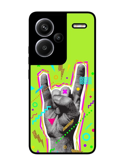 Neon Rock Glossy Soft Edge Case for Xiaomi Redmi Note 13 Pro Plus (5G) Chachhi