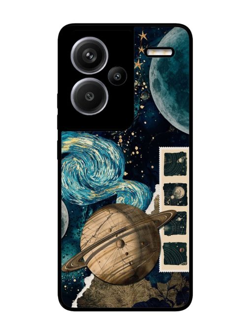 Celestial Tapestry Glossy Soft Edge Case for Xiaomi Redmi Note 13 Pro Plus (5G) Chachhi