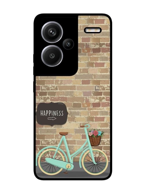 Pedaling Towards Happiness Glossy Soft Edge Case for Xiaomi Redmi Note 13 Pro Plus (5G) Chachhi