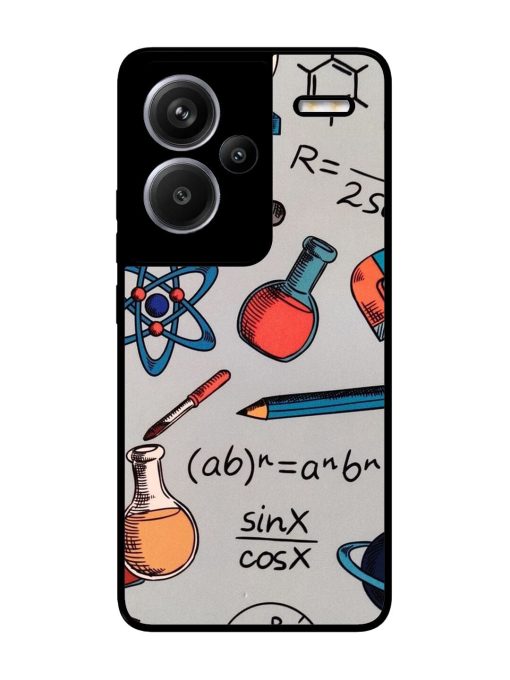 Science Doodle Glossy Soft Edge Case for Xiaomi Redmi Note 13 Pro Plus (5G) Chachhi