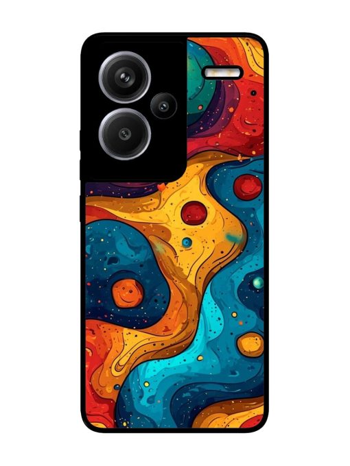 Cosmic Swirl Glossy Soft Edge Case for Xiaomi Redmi Note 13 Pro Plus (5G) Chachhi