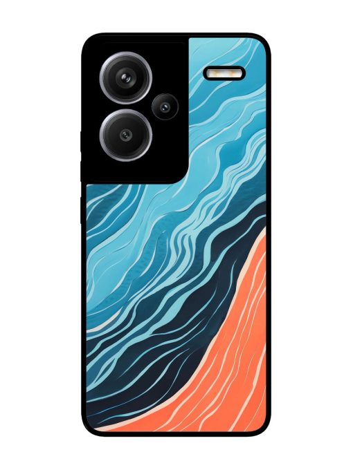 Oceanic Divide Glossy Soft Edge Case for Xiaomi Redmi Note 13 Pro Plus (5G) Chachhi