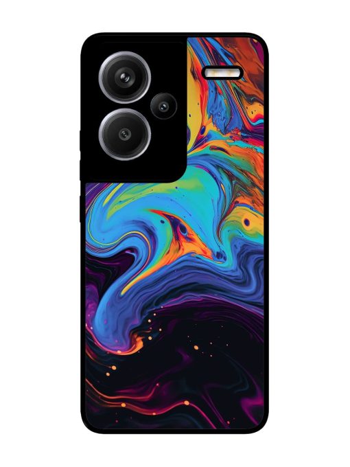 Liquid Dreamscape Glossy Soft Edge Case for Xiaomi Redmi Note 13 Pro Plus (5G) Chachhi