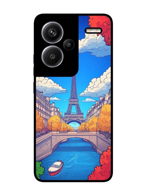 Parisian Panorama Glossy Soft Edge Case for Xiaomi Redmi Note 13 Pro Plus (5G) Chachhi