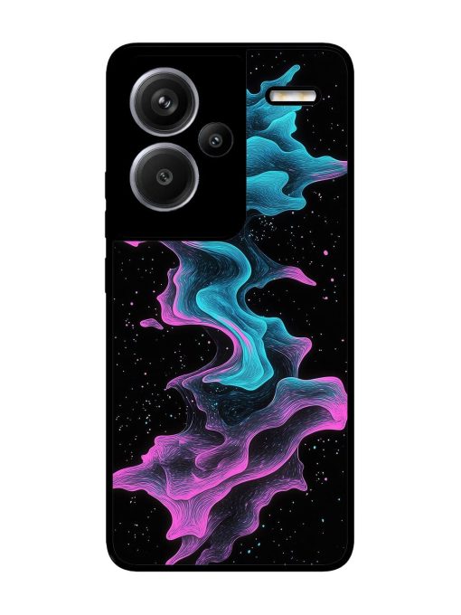 Cosmic Currents Glossy Soft Edge Case for Xiaomi Redmi Note 13 Pro Plus (5G) Chachhi