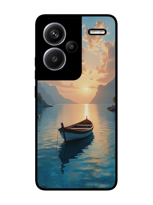 Serene Sunset Glossy Soft Edge Case for Xiaomi Redmi Note 13 Pro Plus (5G) Chachhi