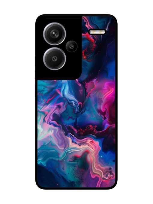 Cosmic Swirl Glossy Soft Edge Case for Xiaomi Redmi Note 13 Pro Plus (5G) Chachhi