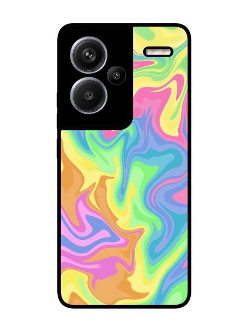 Whimsical Swirl Glossy Soft Edge Case for Xiaomi Redmi Note 13 Pro Plus (5G) Chachhi