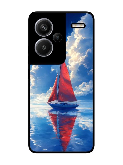 Crimson Sails Glossy Soft Edge Case for Xiaomi Redmi Note 13 Pro Plus (5G) Chachhi