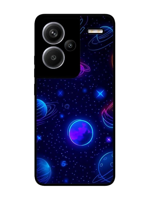 Neon Cosmos Glossy Soft Edge Case for Xiaomi Redmi Note 13 Pro Plus (5G) Chachhi