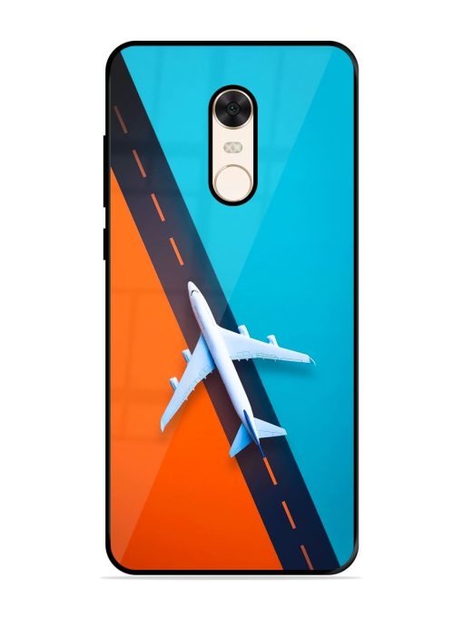 Skyward Bound Glossy Soft Edge Case for Xiaomi Redmi Note 5 Chachhi