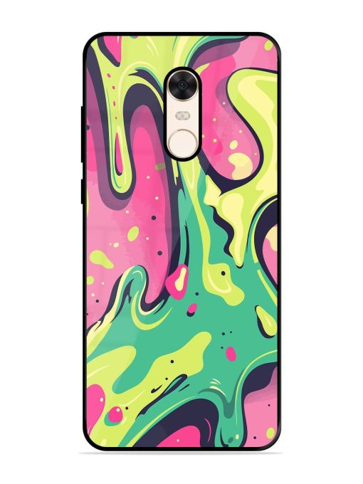 Gooey Grooves Glossy Soft Edge Case for Xiaomi Redmi Note 5 Chachhi