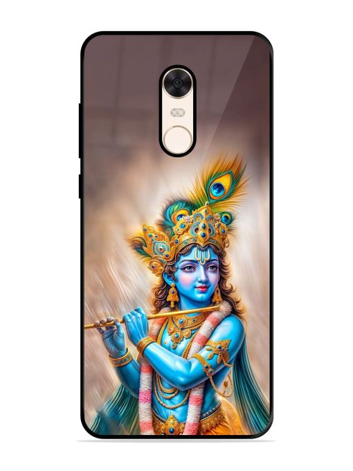 Divine Krishna Glossy Soft Edge Case for Xiaomi Redmi Note 5