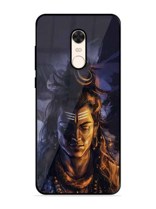 Lord Shiva Glossy Soft Edge Case for Xiaomi Redmi Note 5 Chachhi