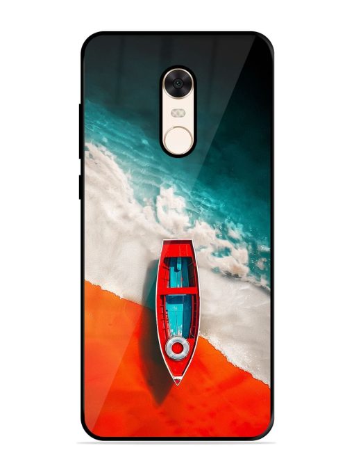 Crimson Tide Glossy Soft Edge Case for Xiaomi Redmi Note 5 Chachhi