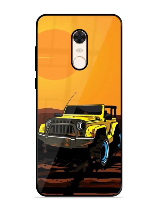 Sunset Cruise Glossy Soft Edge Case for Xiaomi Redmi Note 5 Chachhi