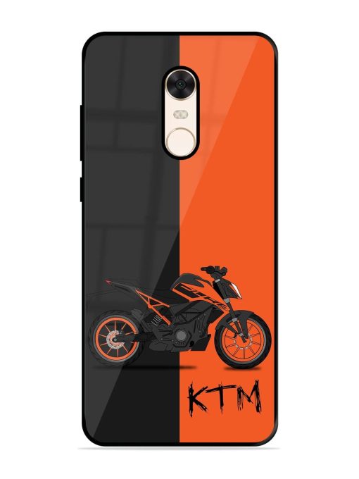 Orange Beast Glossy Soft Edge Case for Xiaomi Redmi Note 5 Chachhi