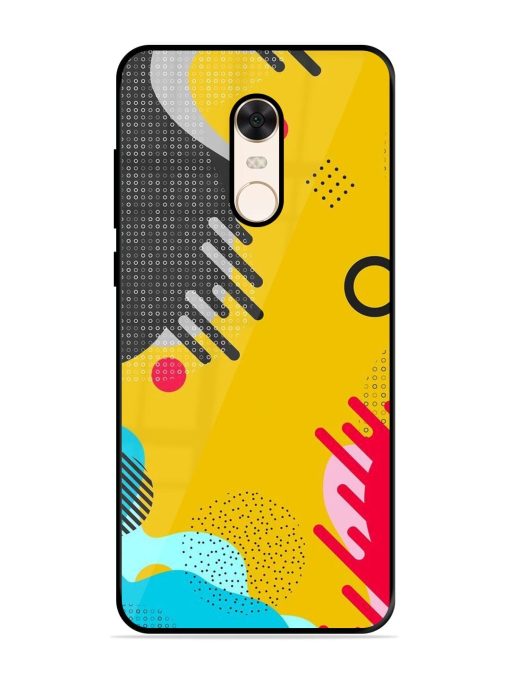 Neon Pop Glossy Soft Edge Case for Xiaomi Redmi Note 5 Chachhi