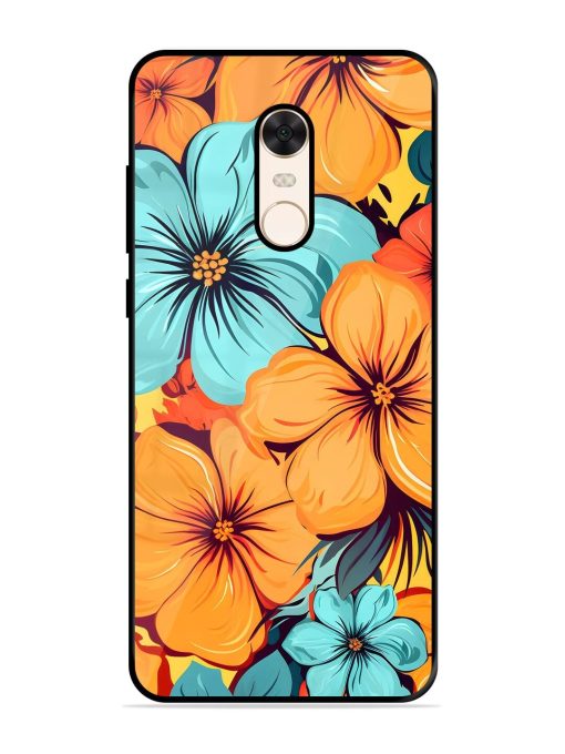 Tropical Bloom Glossy Soft Edge Case for Xiaomi Redmi Note 5 Chachhi