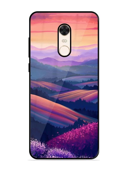 Twilight'S Embrace Glossy Soft Edge Case for Xiaomi Redmi Note 5 Chachhi