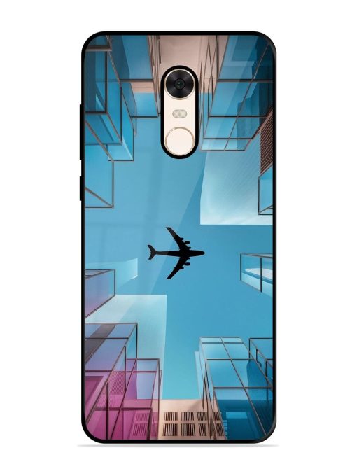 Urban Flightpath Glossy Soft Edge Case for Xiaomi Redmi Note 5 Chachhi