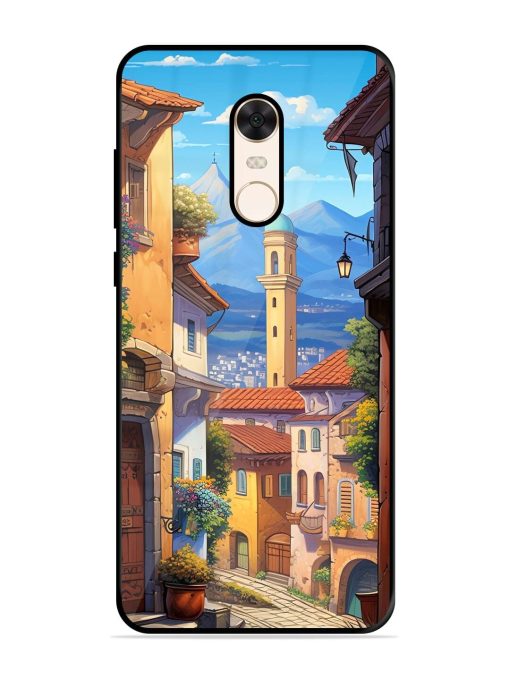 Tuscan Twilight Glossy Soft Edge Case for Xiaomi Redmi Note 5 Chachhi