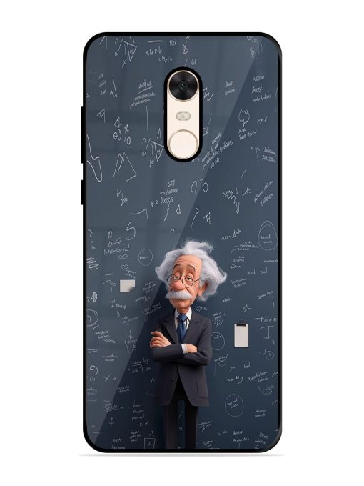 Albert Einstein Glossy Soft Edge Case for Xiaomi Redmi Note 5 Chachhi