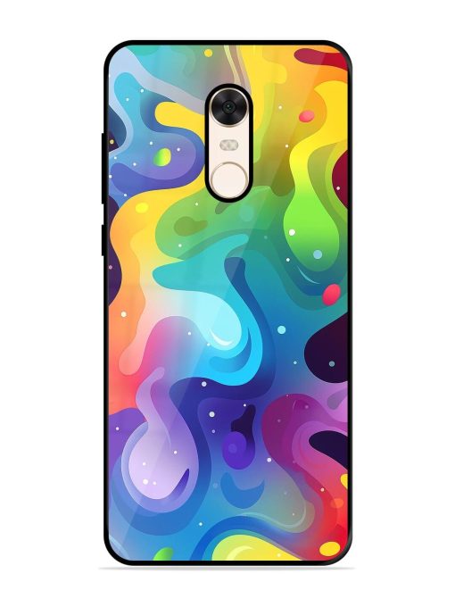 Rainbow River Glossy Soft Edge Case for Xiaomi Redmi Note 5 Chachhi